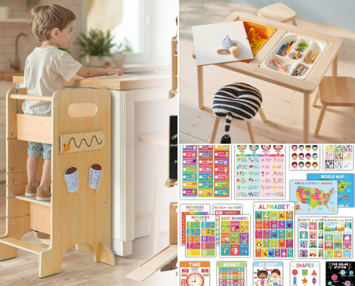 Toddler Play & Learning / Needs cover photo collage