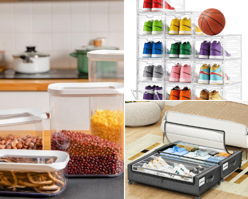 The Organized Home: Clever Solutions for a Clutter-Free Life cover photo collage