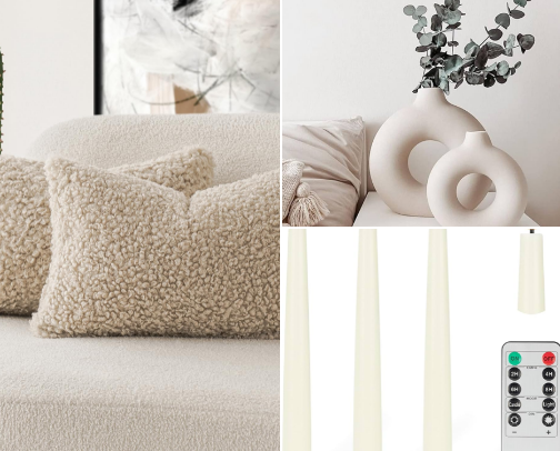 Hygge Home Hub: Top 10 Cozy & Aesthetic Decor Finds Under $30 cover photo collage