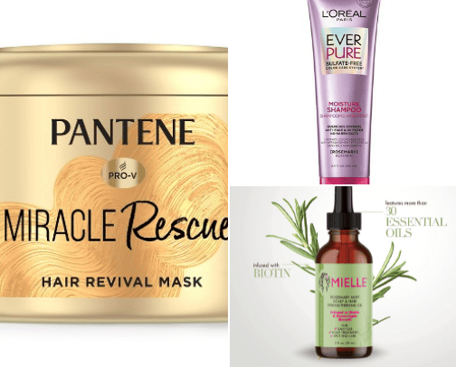 with only 8 products, you will get shiny and healthy hair: cover photo collage