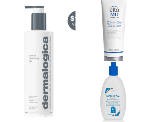 Healthy and Gentle Beauty Products cover photo collage