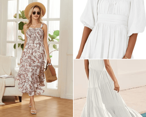 Summer Dress cover photo collage