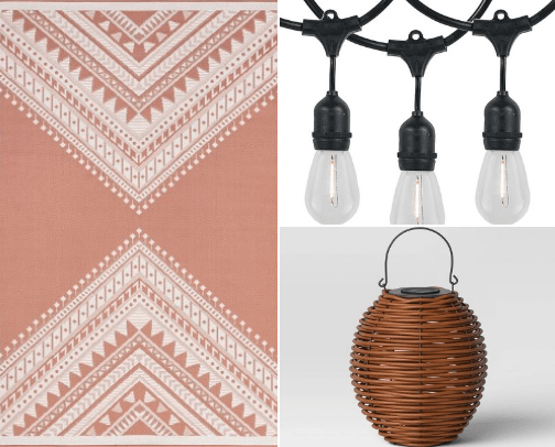 Patio living cover photo collage
