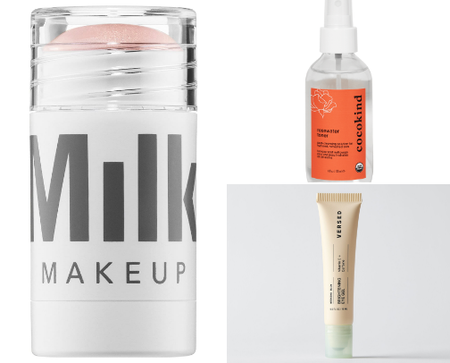 My beauty & skincare must haves cover photo collage