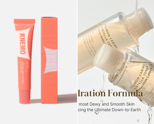 Nighttime Korean Skincare Routine cover photo collage