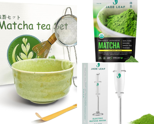 matcha must haves cover photo collage