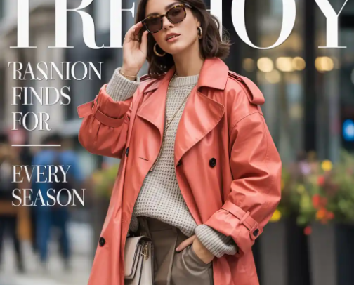 Trendy Fashion Finds for Every Season cover photo collage