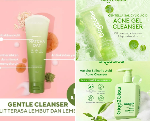 Beauty Product For Matcha Lovers cover photo collage