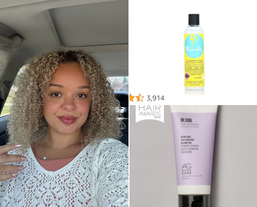 My Curly Hair Wash & Go Favorites cover photo collage