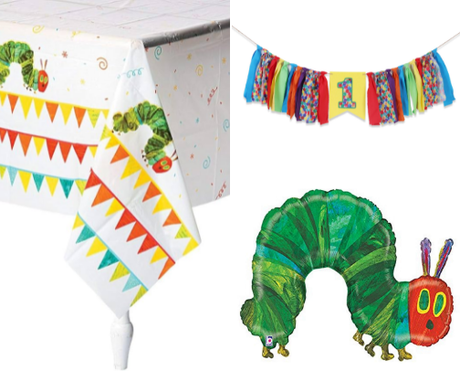 One hungry caterpillar birthday cover photo collage