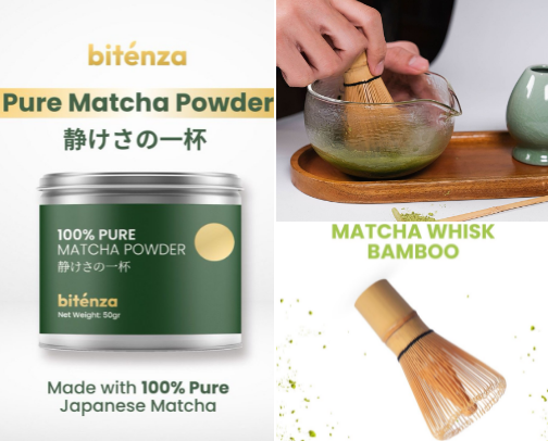 MATCHA FOR ZEN🧘‍♀️ 🍵🍃 cover photo collage