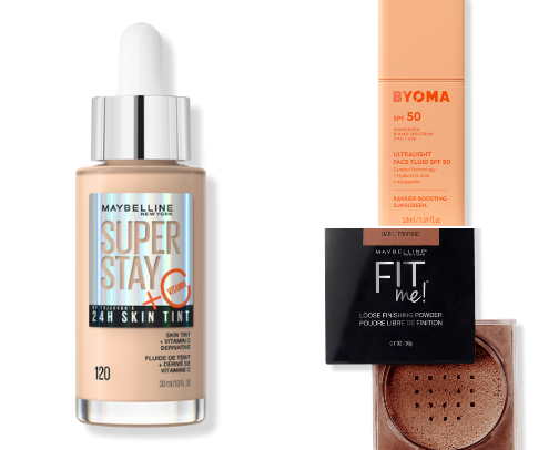 Lightweight Fresh Makeup Routine cover photo collage