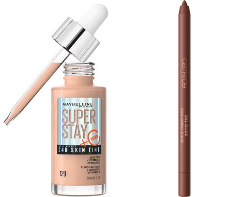 drugstore makeup favs cover photo collage