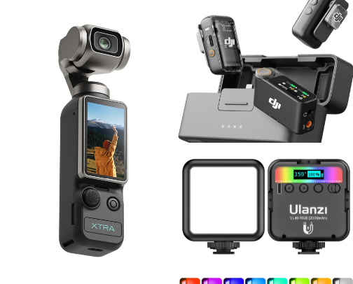 Must have tech gear as a content creator cover photo collage