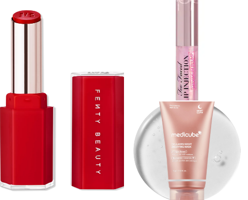 My favorite beauty recs cover photo collage