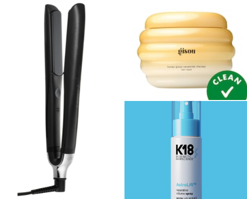 Hair care cover photo collage