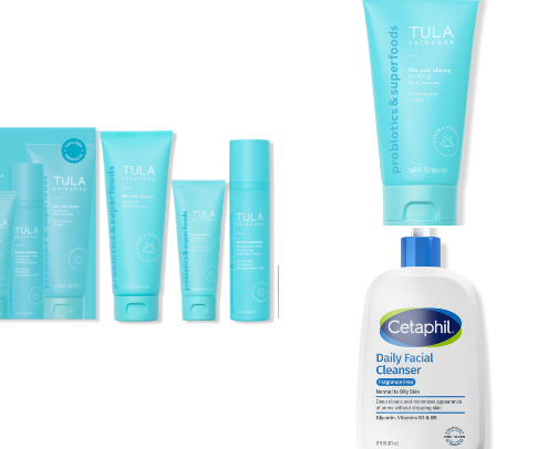 Skin Care for Oily Skin cover photo collage