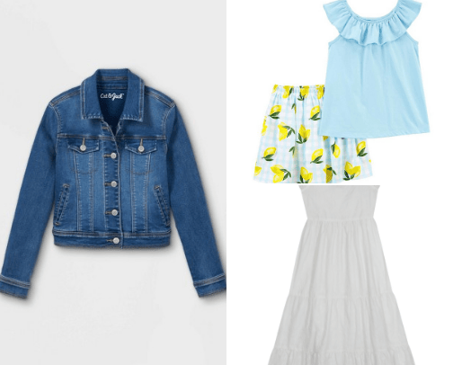 awesome apparel for little girls cover photo collage