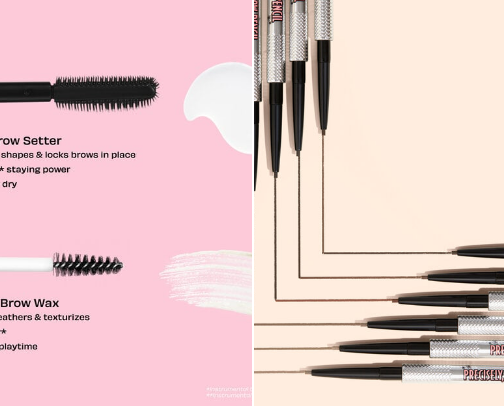 Products that will make ur brows look unreal!!! cover photo collage