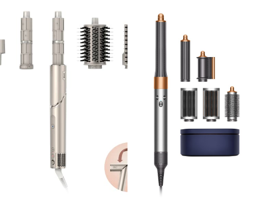 Hair tools cover photo collage