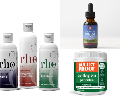 Supplements & Tinctures cover photo collage