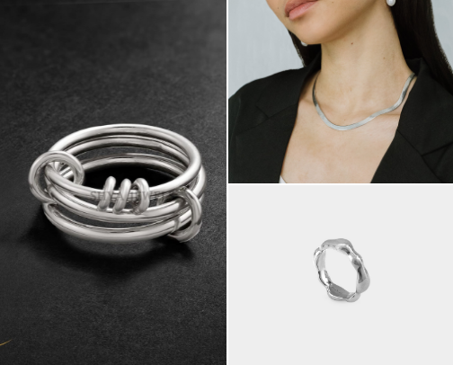 Sterling Jewelry Finds: Stunning Silver 🪩 cover photo collage