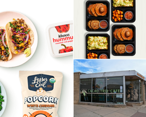 Clean living cover photo collage