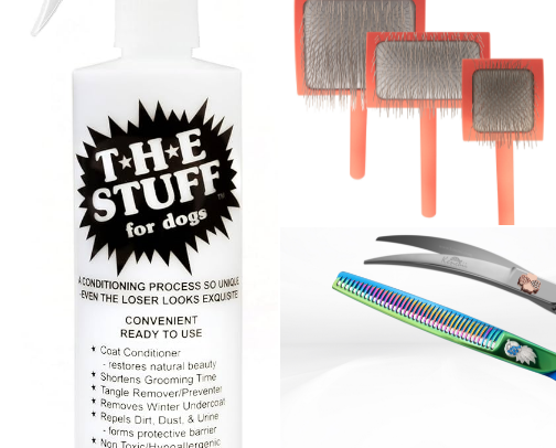 Pet Grooming Necessities cover photo collage