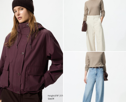Uniqlo favs ✨ cover photo collage