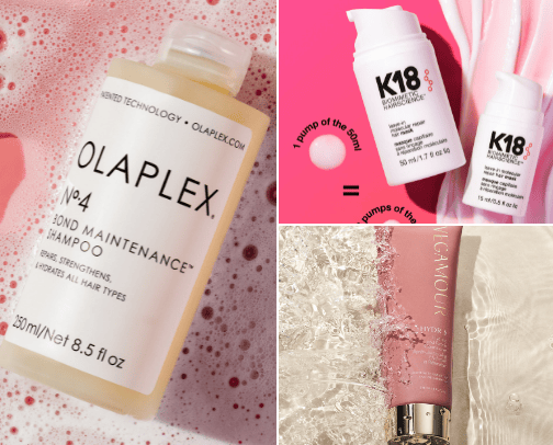 Hair care products that SAVED my hair!🌸 cover photo collage