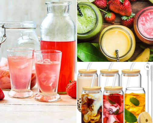 ✨From Beans to Booze: Sips for Every Mood✨ cover photo collage