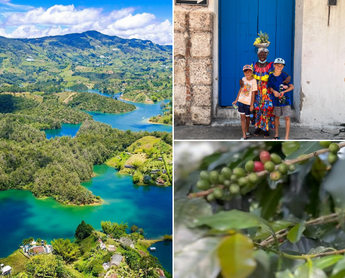 Colombia & Panama | Family Adventures Through the Tropics cover photo collage