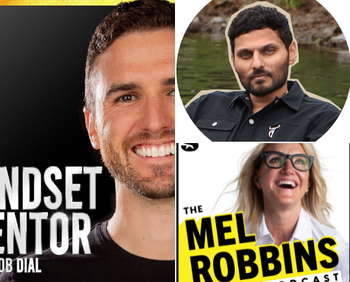 18 Podcasts that changed my mindset cover photo collage