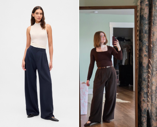 Petite clothing cover photo collage