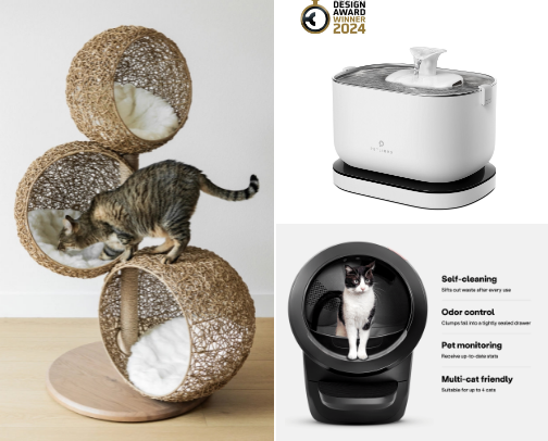 Modern Must-Haves for Stylish Cats and Their Humans cover photo collage