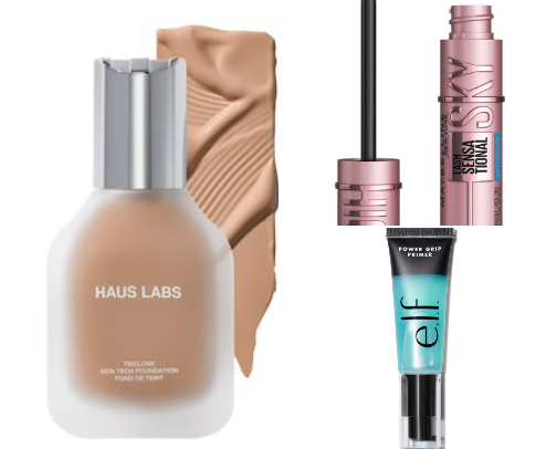 Beautiful makeup products for beautiful prices cover photo collage