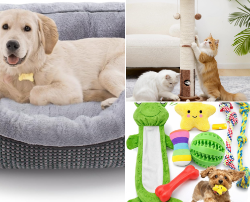Pet Essentials cover photo collage
