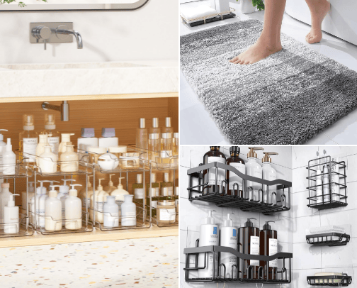 Bathroom essentials✨ cover photo collage