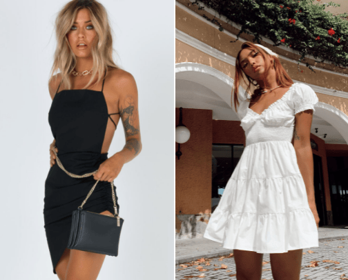 Summer outfits cover photo collage
