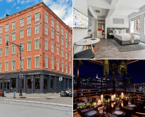 Best NYC hotels for christmas cover photo collage