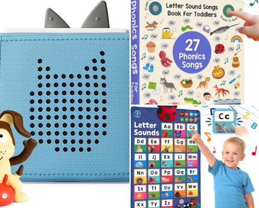 The Everyday Phonics Guide for Parents & Littles cover photo collage