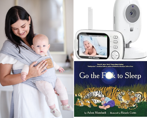New Mom Survival Kit👩🏼‍🍼🤰🏼: Because You Deserve Coffee, Snacks & Sanity cover photo collage