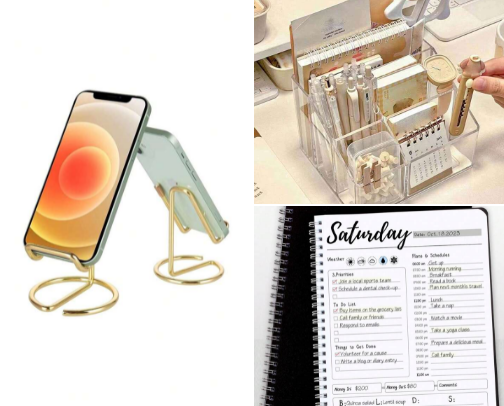 Office/university essentials cover photo collage