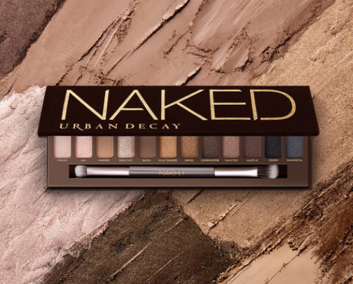 Urban Decay Naked Palette cover photo collage