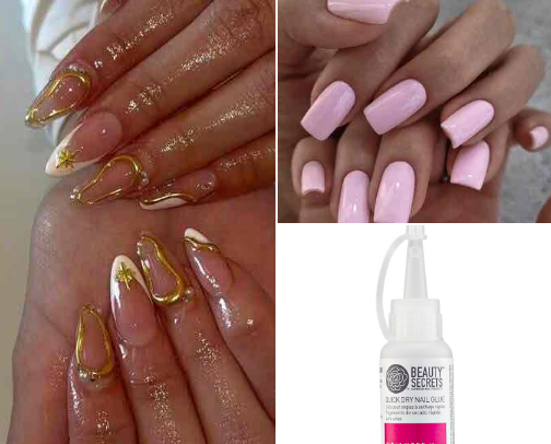 my favorite nails cover photo collage