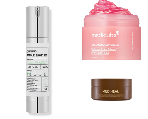 Korean Skincare cover photo collage