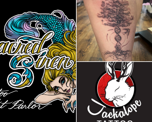 Minnesota Tattoo Shops cover photo collage