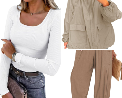 My Amazon Fall style cover photo collage