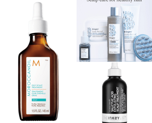 for oily hair cover photo collage