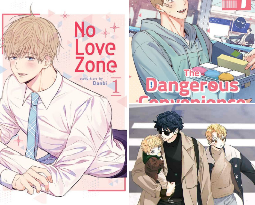 Best yaoi BL comics💘❤️‍🔥 ( paperback) cover photo collage